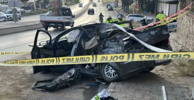 İzmir'de takla atan otomobildeki 1 kişi öldü, 2 kişi yaralandı – Güncel haberler